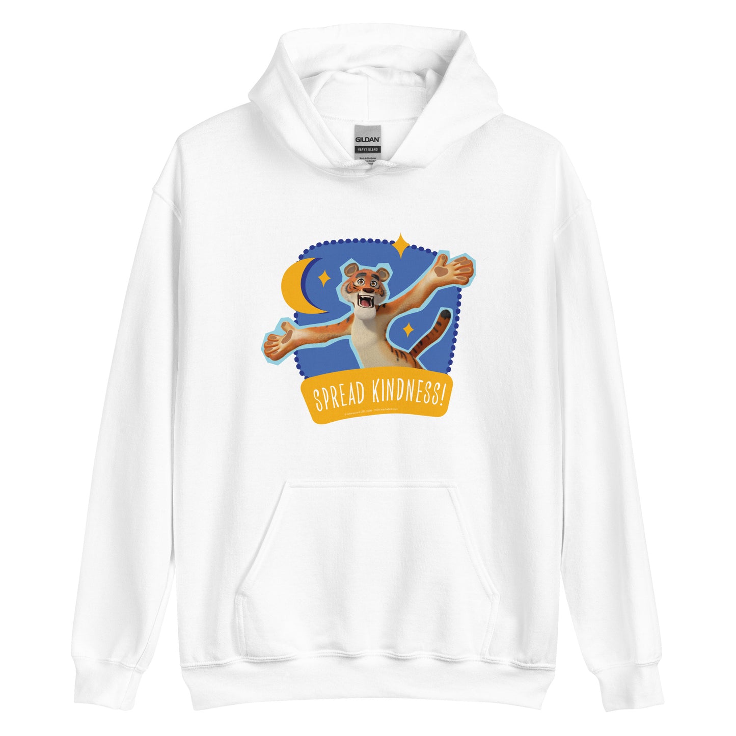 Masha and the Bear Friends Spread Kindness Unisex Hoodie White T-SHIRT