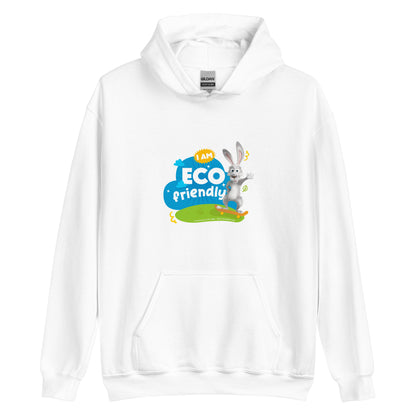 Masha and the Bear Friends Eco Friendly Unisex Hoodie White T-SHIRT
