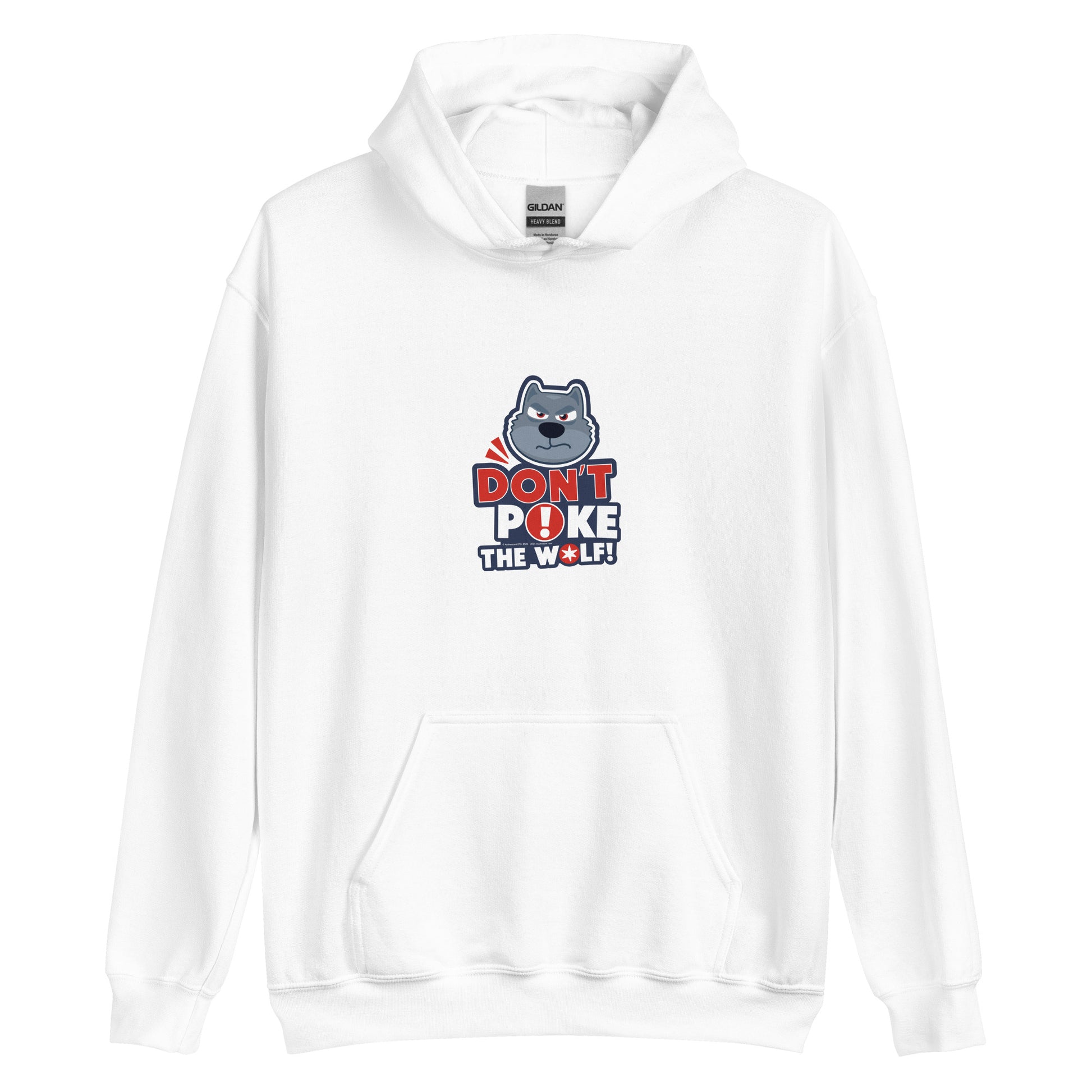 Masha and the Bear Friends Don't Poke The Wolf! Unisex Hoodie White T-SHIRT