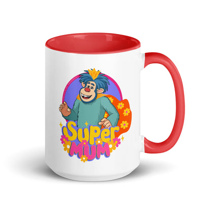 Masha and the Bear Friends Super Mum Mug with Color Inside MUG