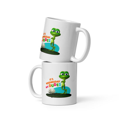 Masha and the Bear Friends: Swamp Squad White glossy mug 11 oz MUG
