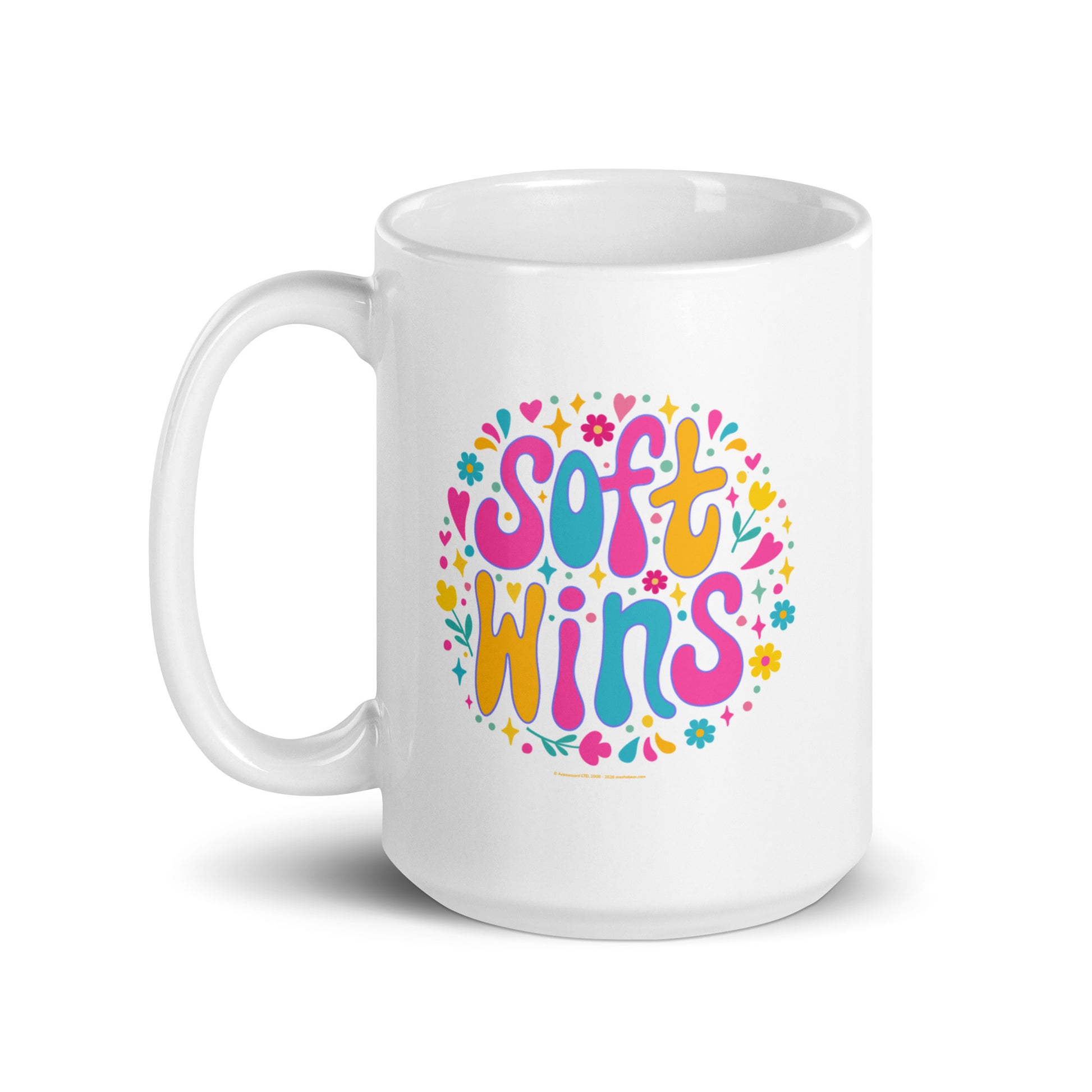 Masha and the Bear Friends Soft Wins White glossy mug 15 oz MUG