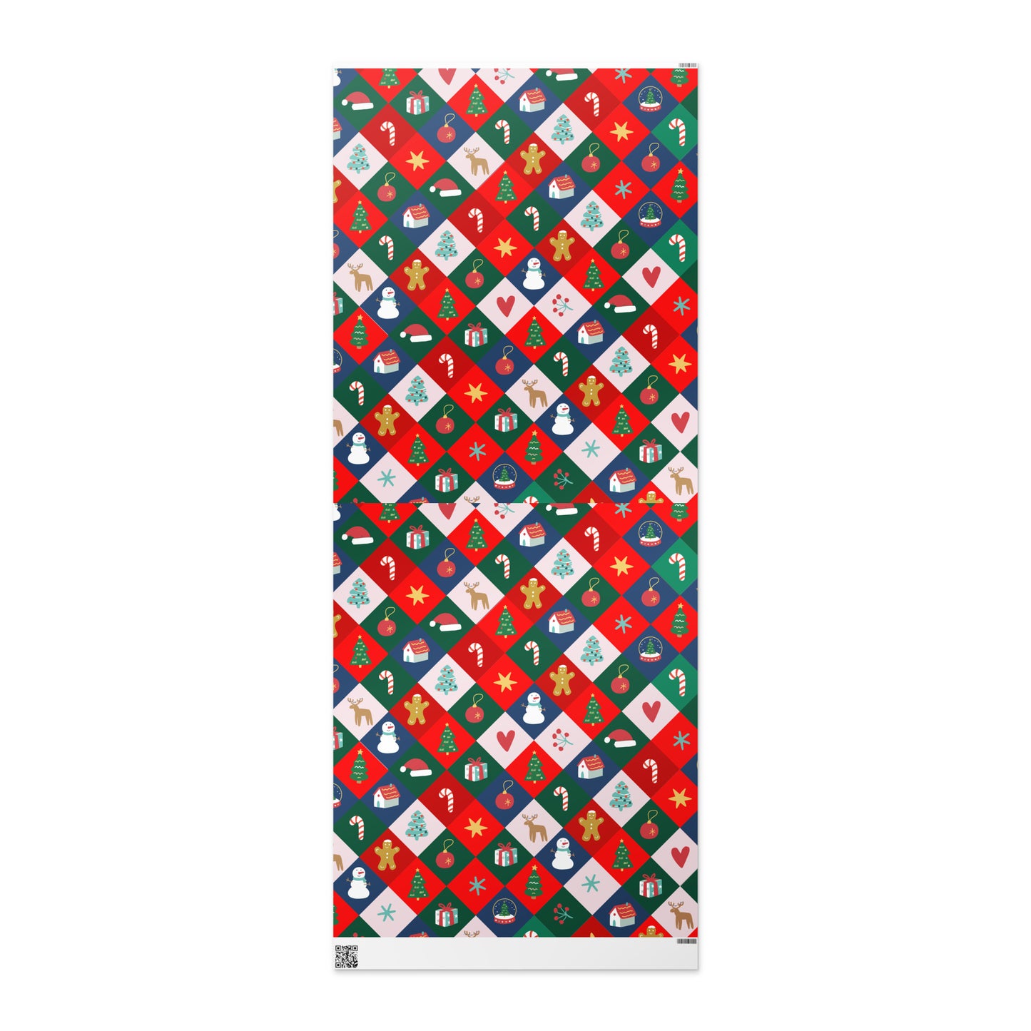 Masha and the Bear Friends Christmas Wrapping paper roll White Glossy 30″×72″ DECOR