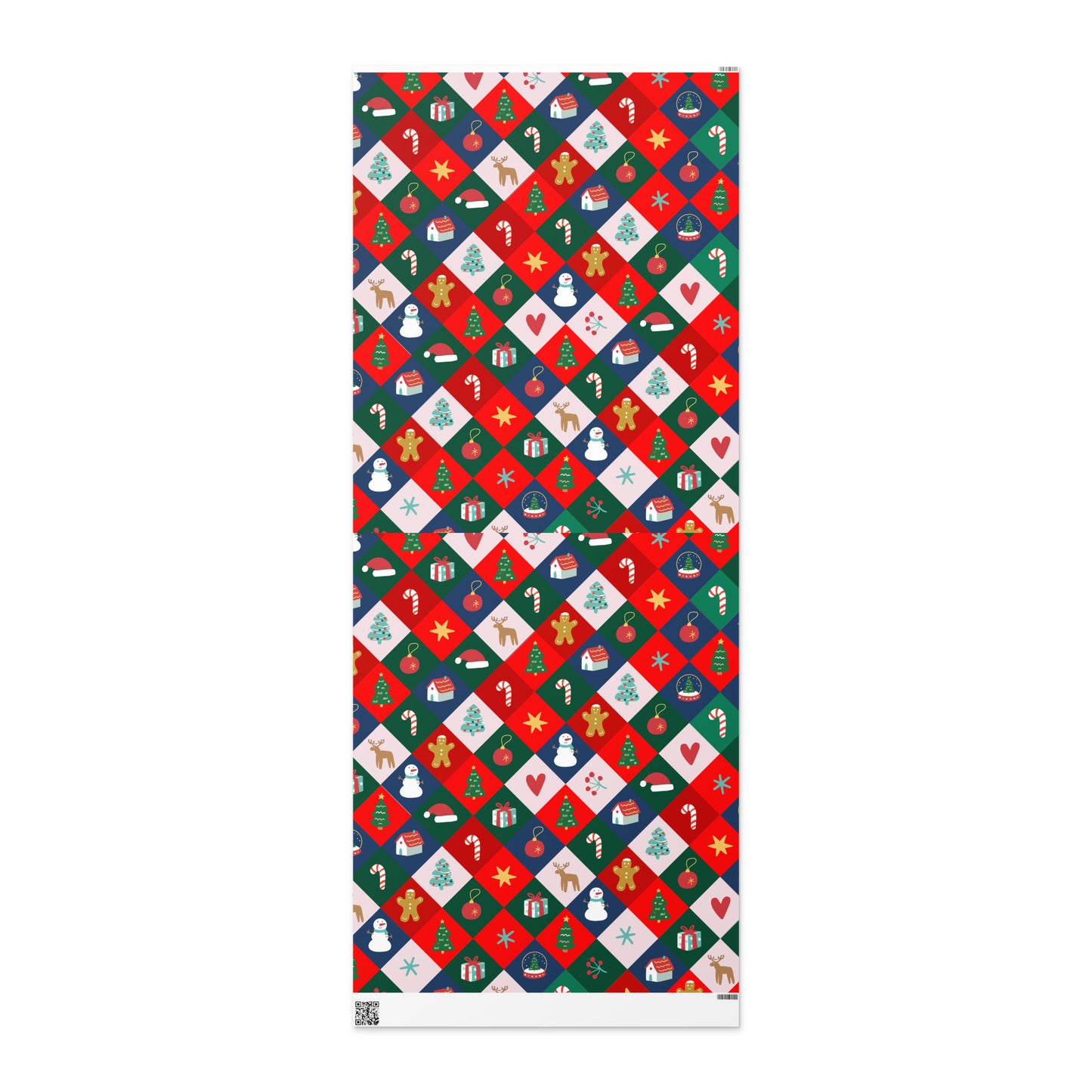 Masha and the Bear Friends Christmas Wrapping paper roll White Matte 30″×72″ DECOR