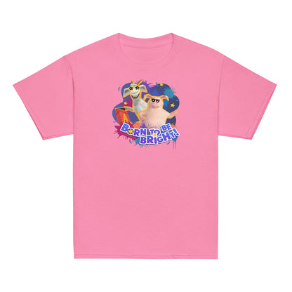 Masha and the Bear Friends Born To Be Bright! Youth classic tee Azalea T-SHIRT