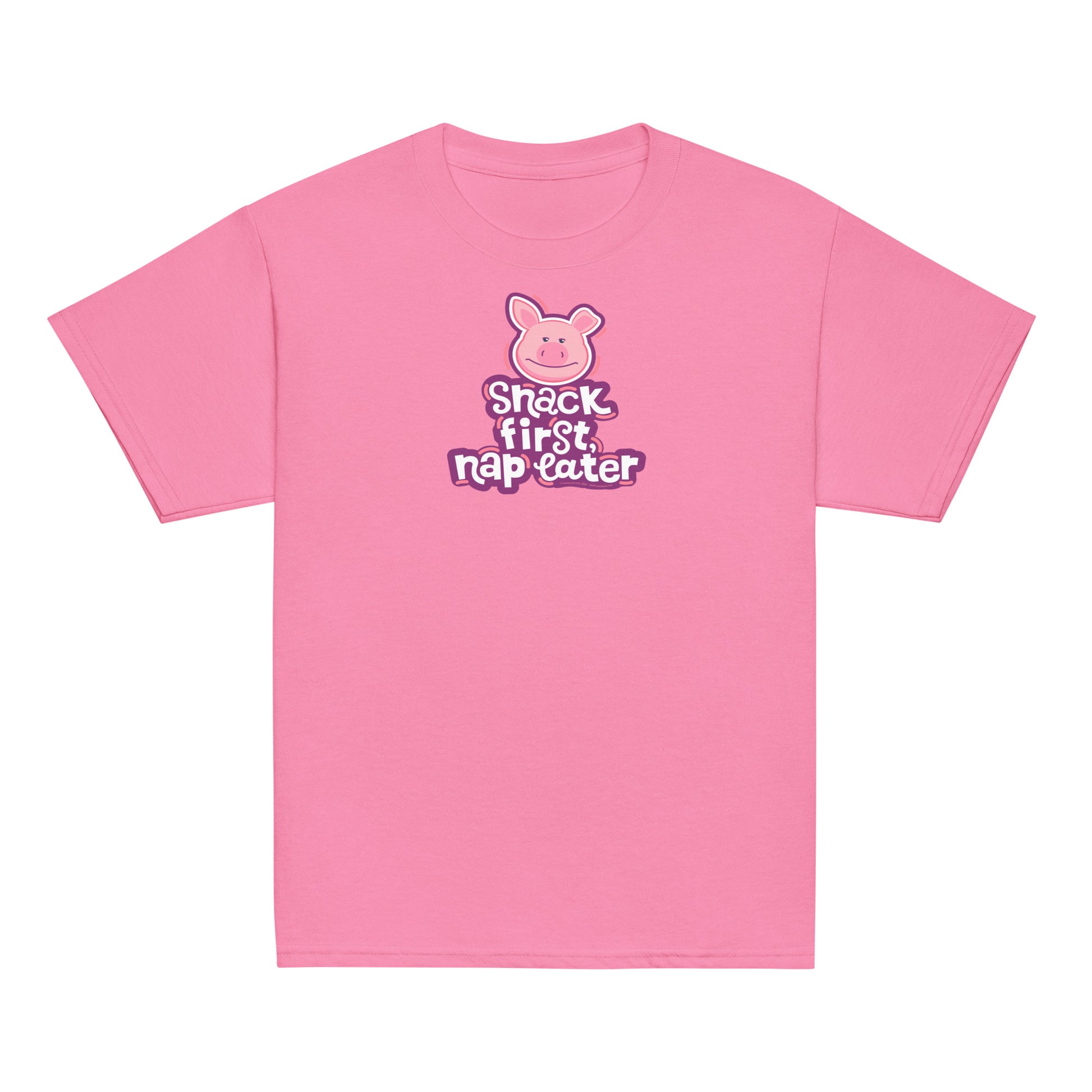 Masha and the Bear Friends Snack First Youth classic tee Azalea T-SHIRT