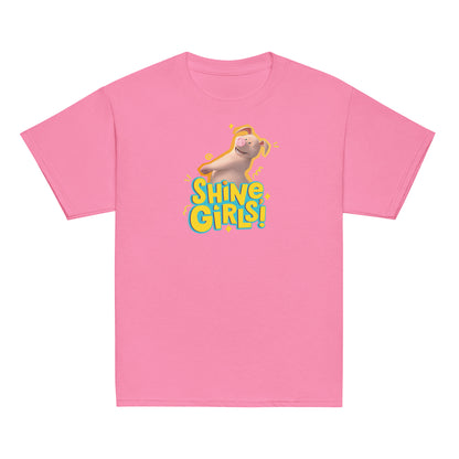 Masha and the Bear Friends Shine Girls! Youth classic tee Azalea T-SHIRT