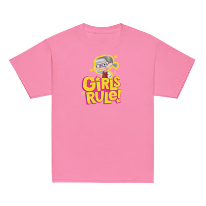 Masha and the Bear Friends Girls Rule! Youth classic tee Azalea T-SHIRT