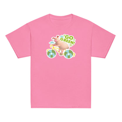 Masha and the Bear Friends Go Green! Youth classic tee Azalea T-SHIRT