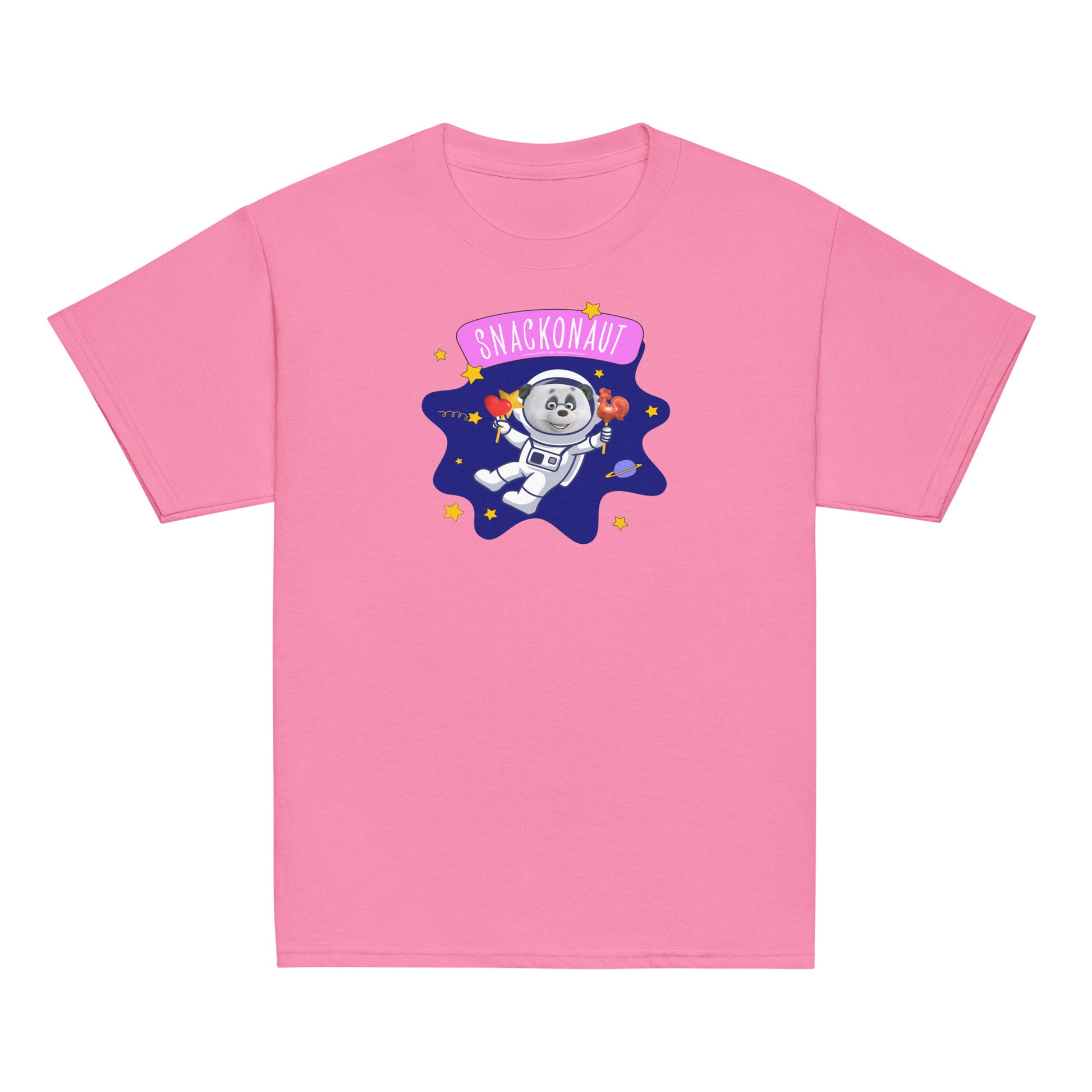 Masha and the Bear Friends Snackonaut Youth classic tee Azalea T-SHIRT