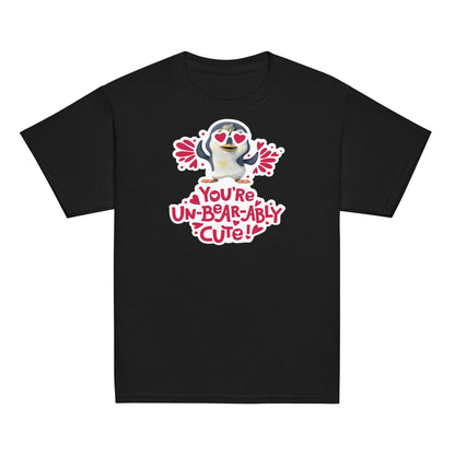 Masha and the Bear Friends Unbearably Youth classic tee Black T-SHIRT