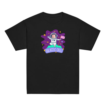 Masha and the Bear Friends Galactic Chill Youth classic tee Black T-SHIRT