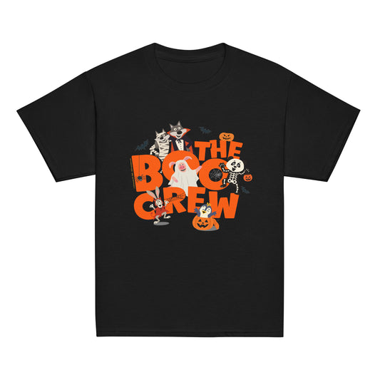 Masha and the Bear Friends The Boo Crew Youth classic tee Black T-SHIRT