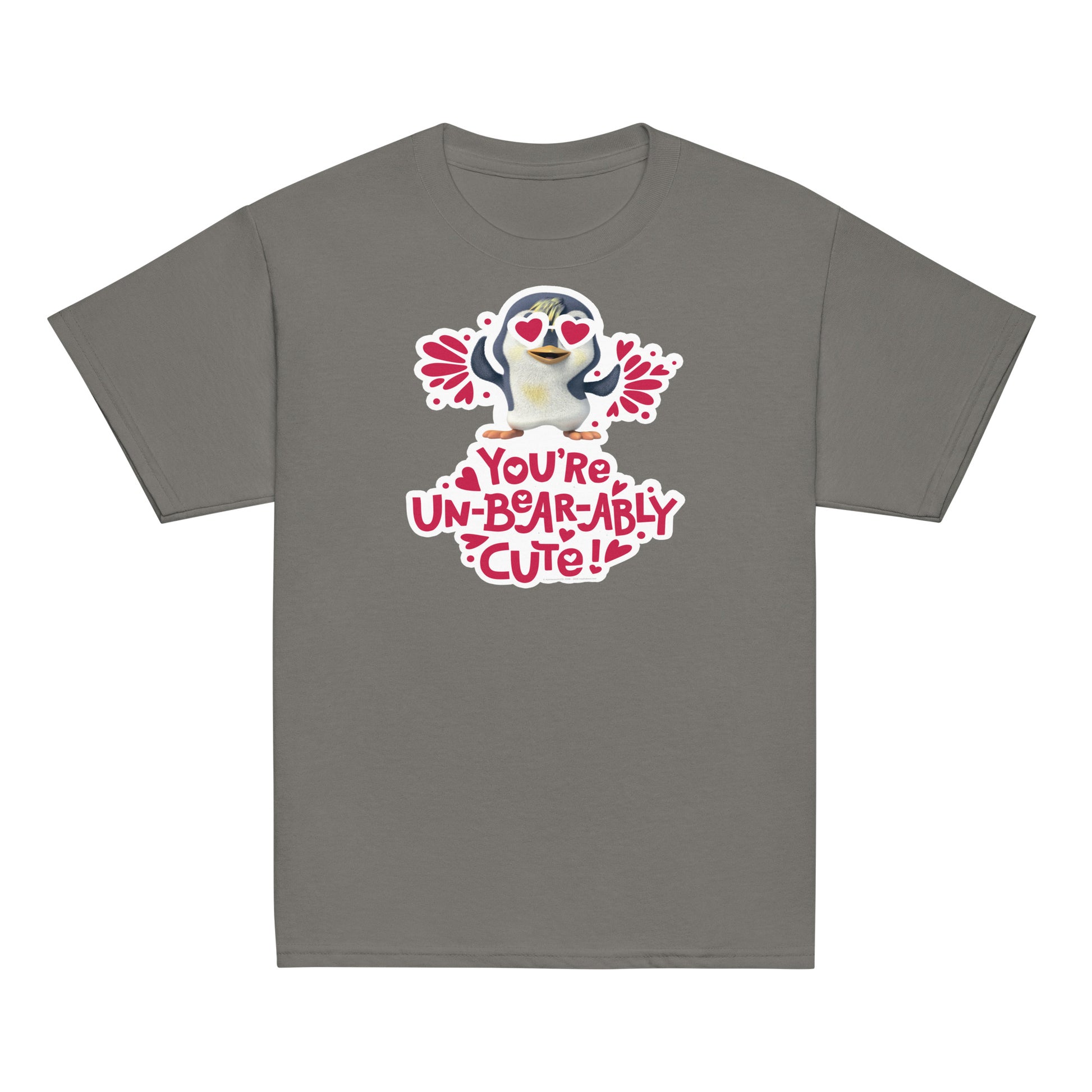 Masha and the Bear Friends Unbearably Youth classic tee Charcoal T-SHIRT