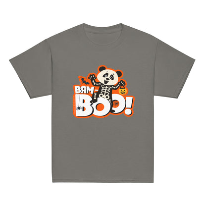 Masha and the Bear Friends Bam-Boo Youth classic tee Charcoal T-SHIRT