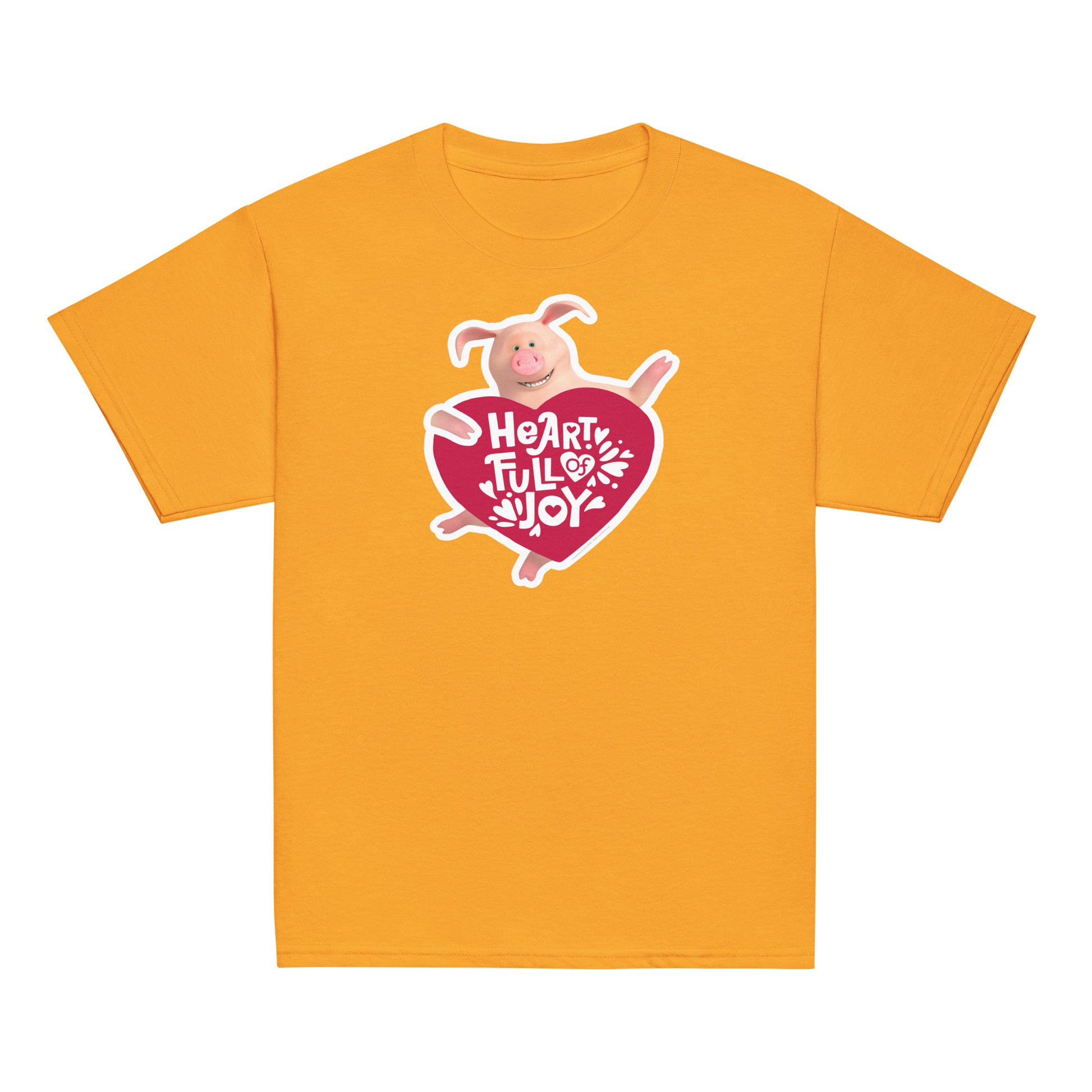 Masha and the Bear Friends Full Of Joy Youth classic tee Gold T-SHIRT