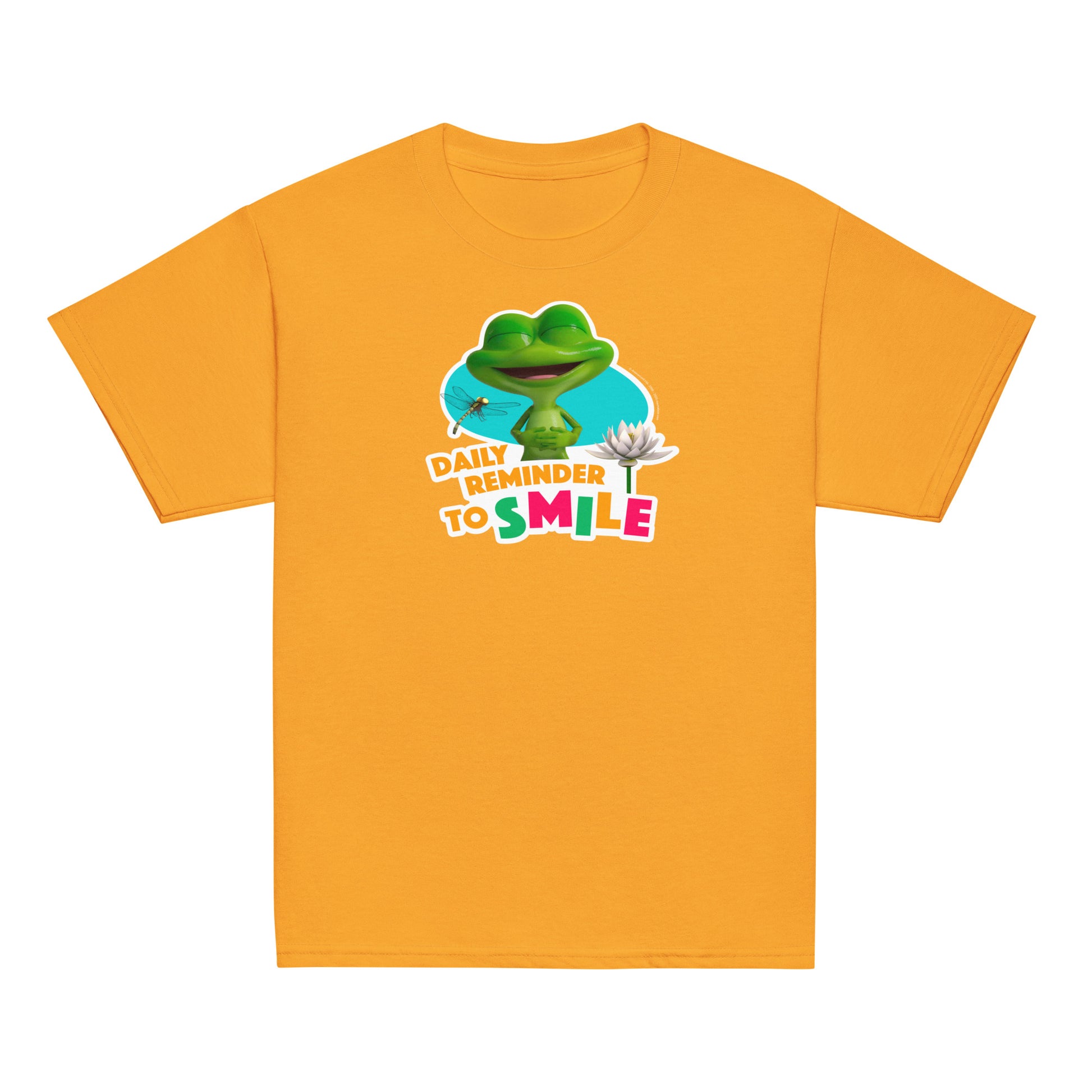 Masha and the Bear Friends Daily Reminder Youth classic tee Gold T-SHIRT