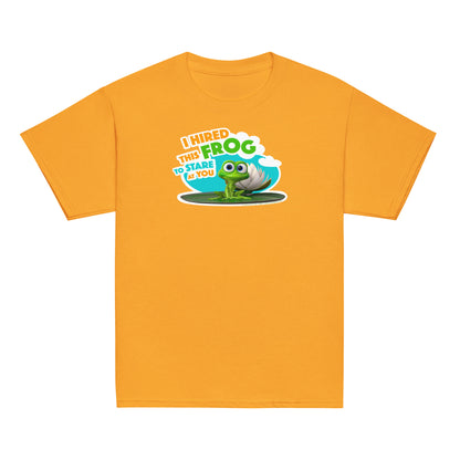 Masha and the Bear Friends Stare At You Youth classic tee Gold T-SHIRT