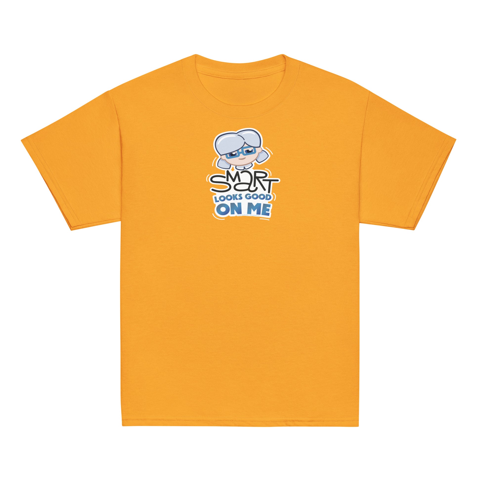 Masha and the Bear Friends Smart Looks Good Youth classic tee Gold T-SHIRT
