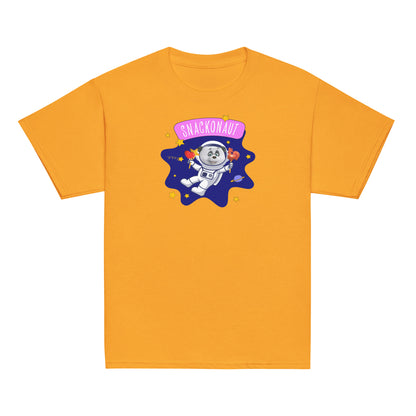 Masha and the Bear Friends Snackonaut Youth classic tee Gold T-SHIRT