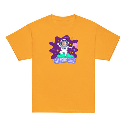 Masha and the Bear Friends Galactic Chill Youth classic tee Gold T-SHIRT