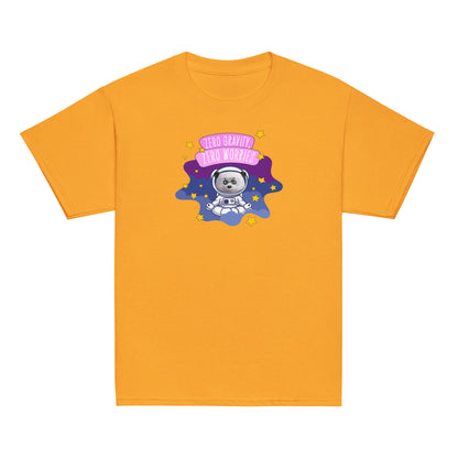 Masha and the Bear Friends Zero Worries Youth classic tee Gold T-SHIRT