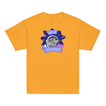 Masha and the Bear Friends I Need Snacks! Youth classic tee Gold T-SHIRT