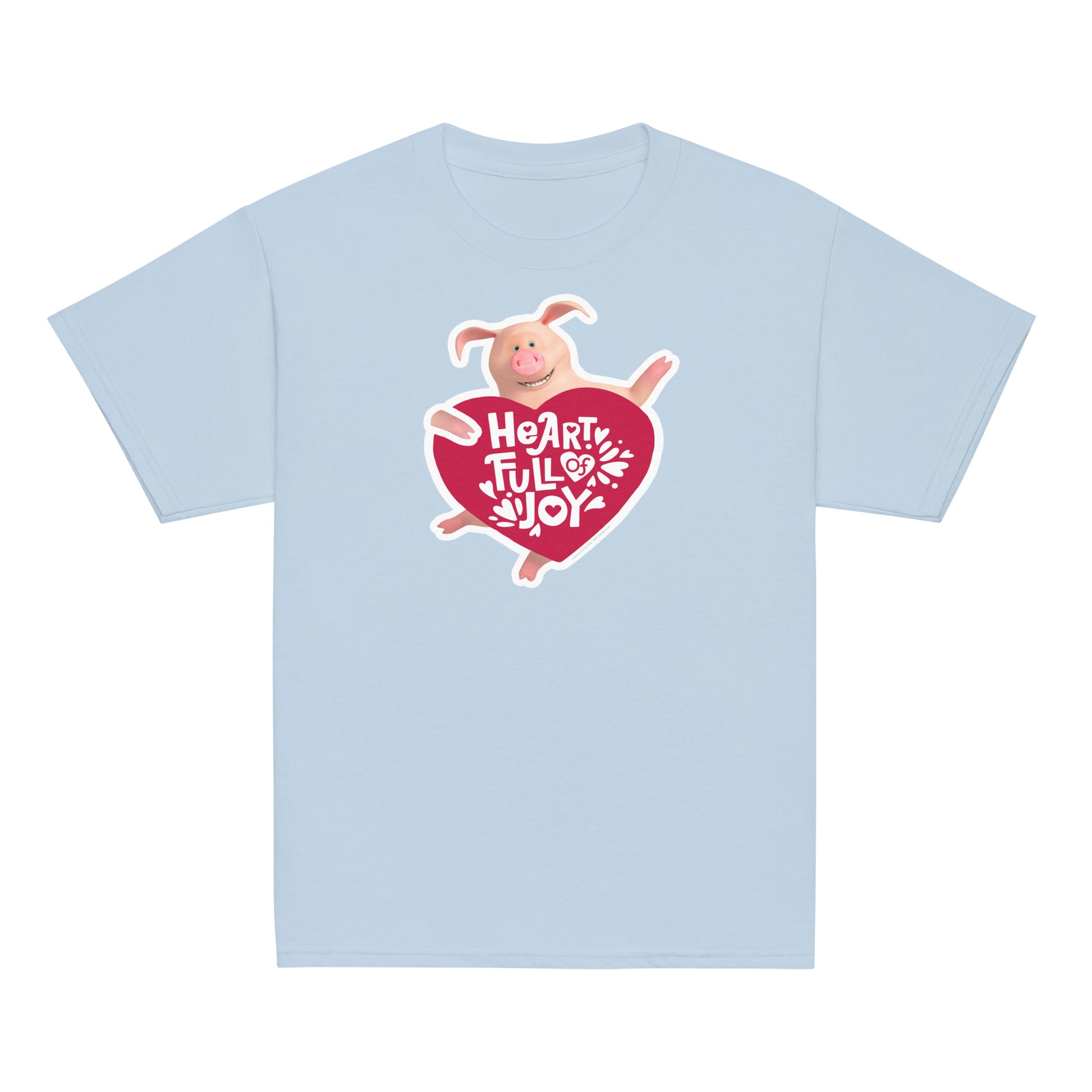 Masha and the Bear Friends Full Of Joy Youth classic tee Light Blue T-SHIRT