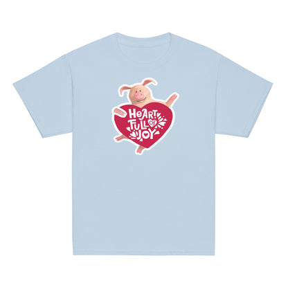 Masha and the Bear Friends Full Of Joy Youth classic tee Light Blue T-SHIRT