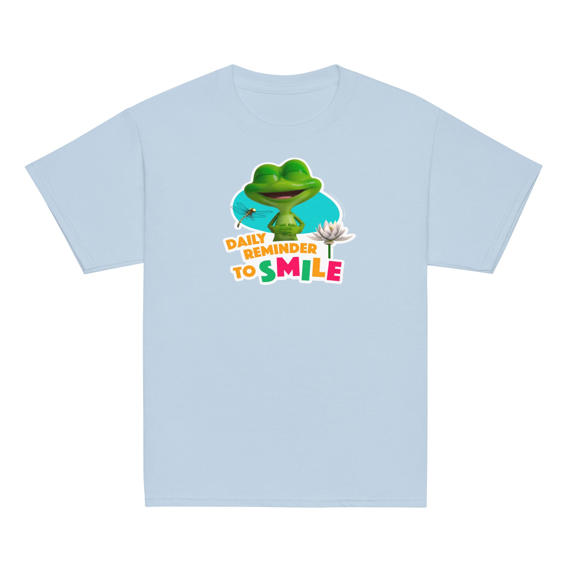 Masha and the Bear Friends Daily Reminder Youth classic tee Light Blue T-SHIRT