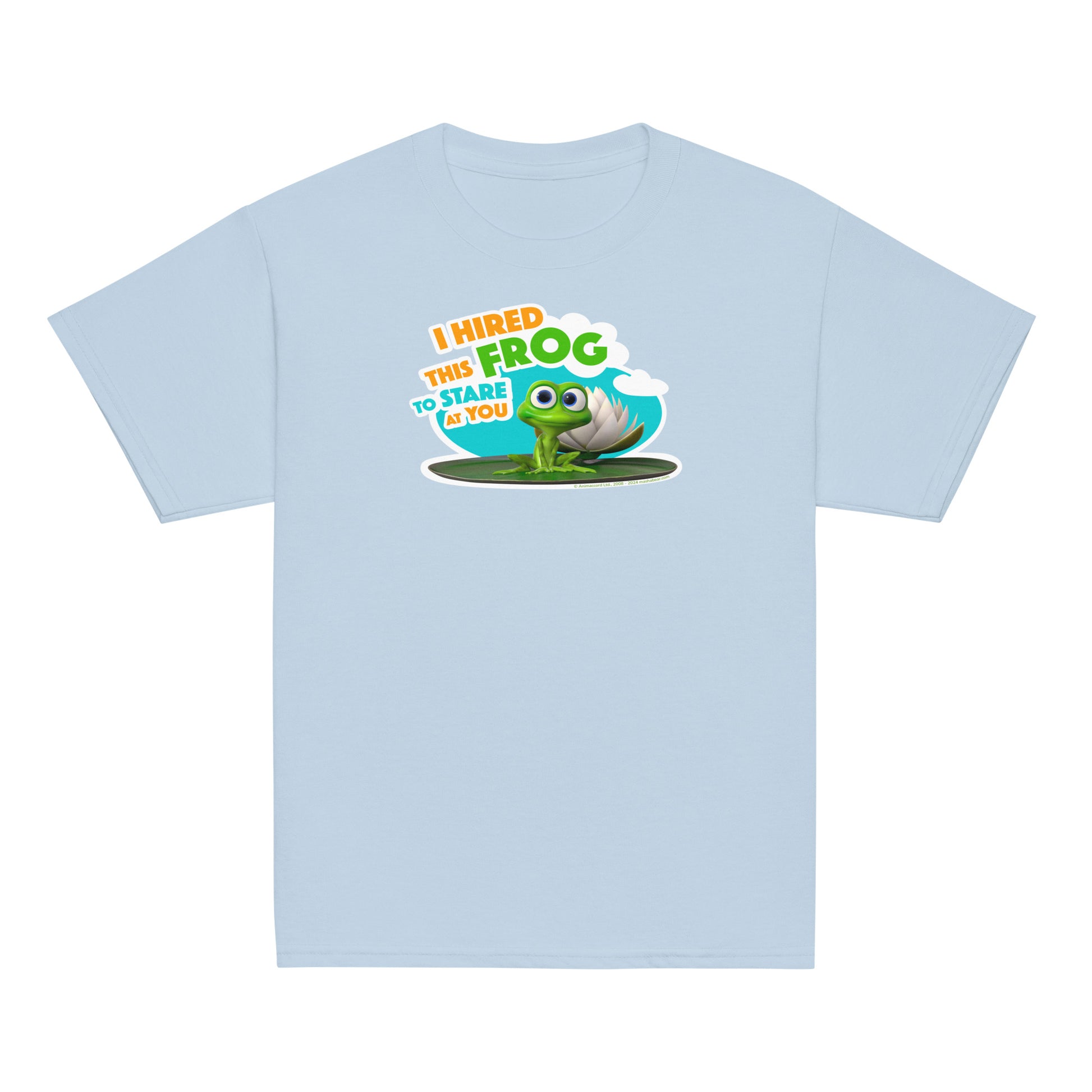 Masha and the Bear Friends Stare At You Youth classic tee Light Blue T-SHIRT