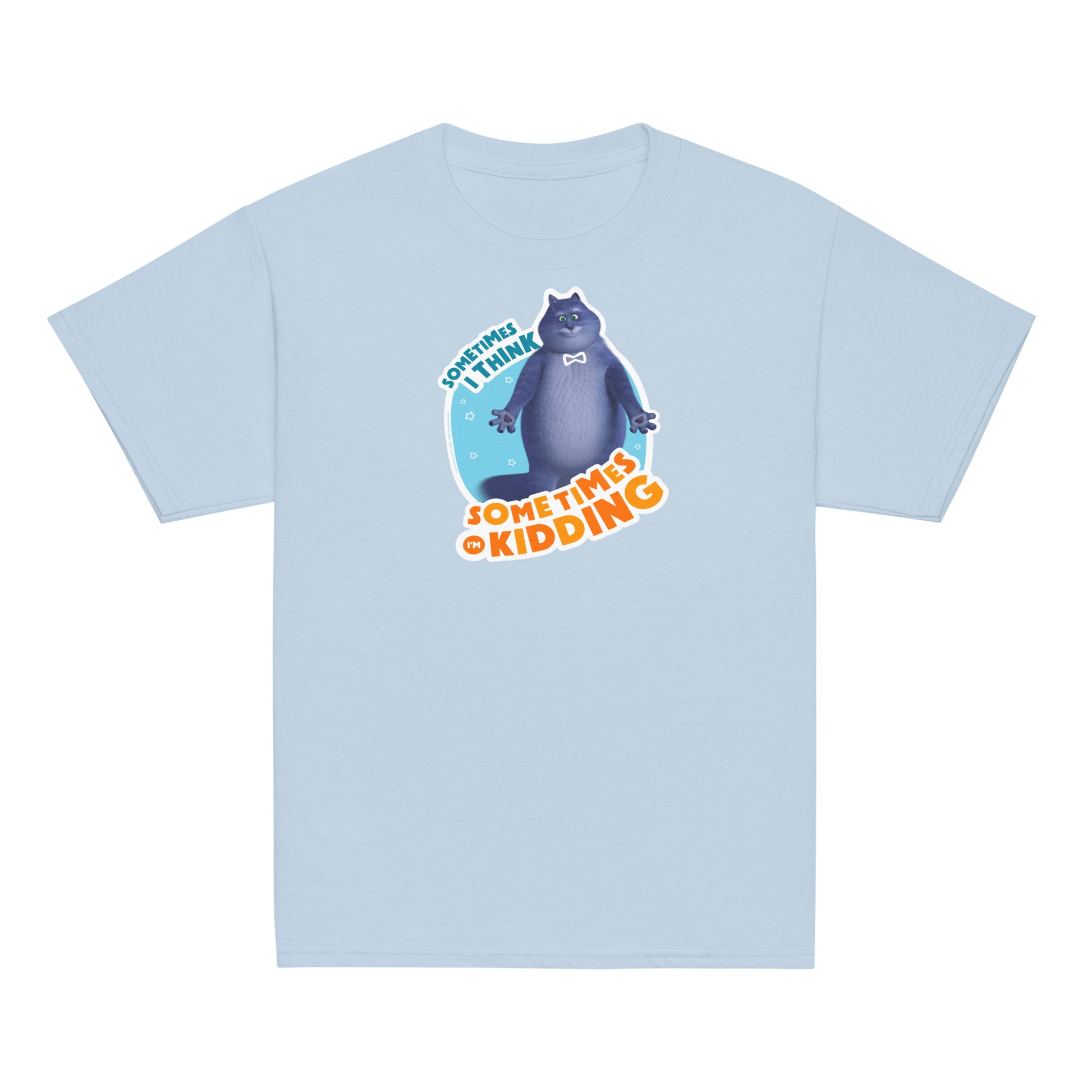 Masha and the Bear Friends I'm Kidding Youth classic tee Light Blue T-SHIRT