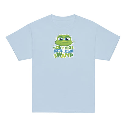 Masha and the Bear Friends My Swamp Youth classic tee Light Blue T-SHIRT