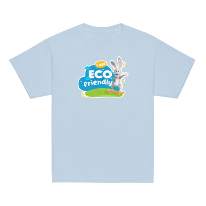 Masha and the Bear Friends Eco Friendly Youth classic tee Light Blue T-SHIRT