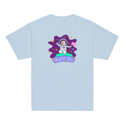 Masha and the Bear Friends Galactic Chill Youth classic tee Light Blue T-SHIRT