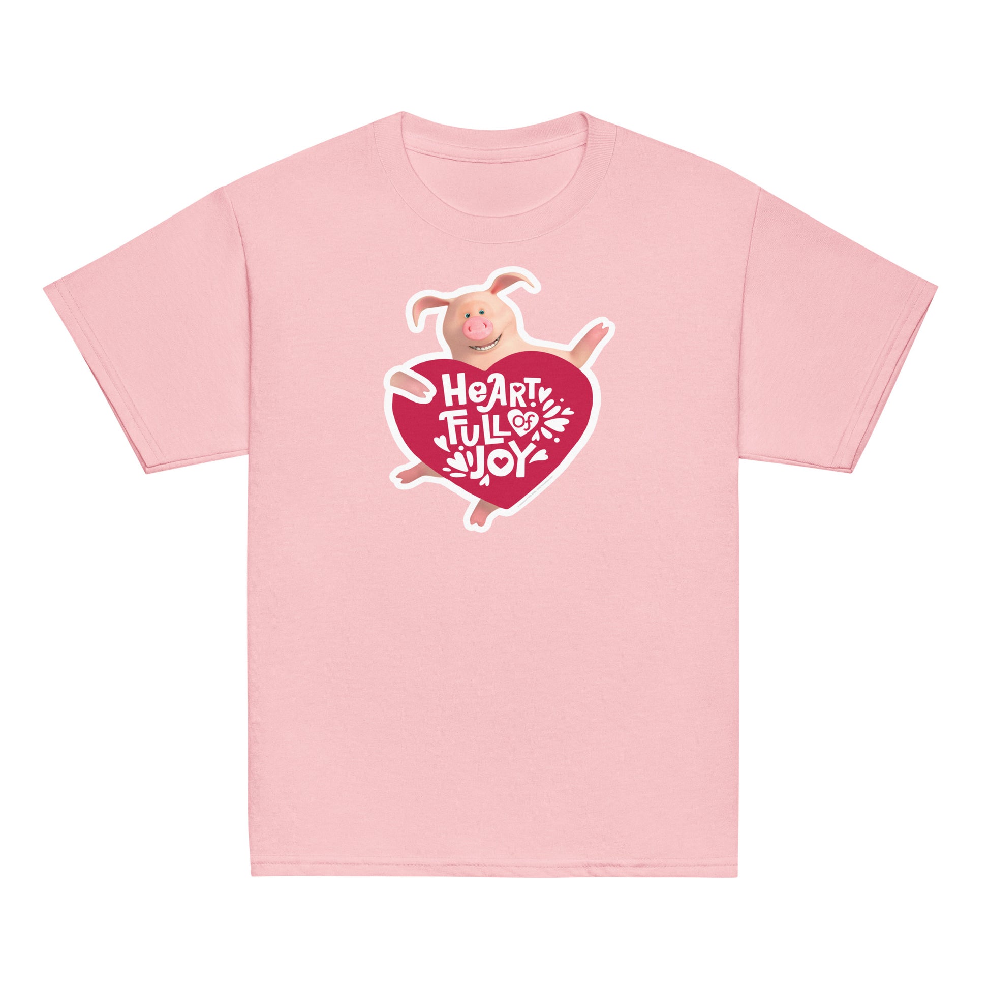 Masha and the Bear Friends Full Of Joy Youth classic tee Light Pink T-SHIRT