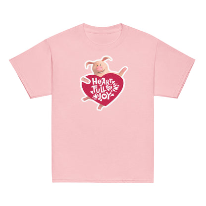 Masha and the Bear Friends Full Of Joy Youth classic tee Light Pink T-SHIRT