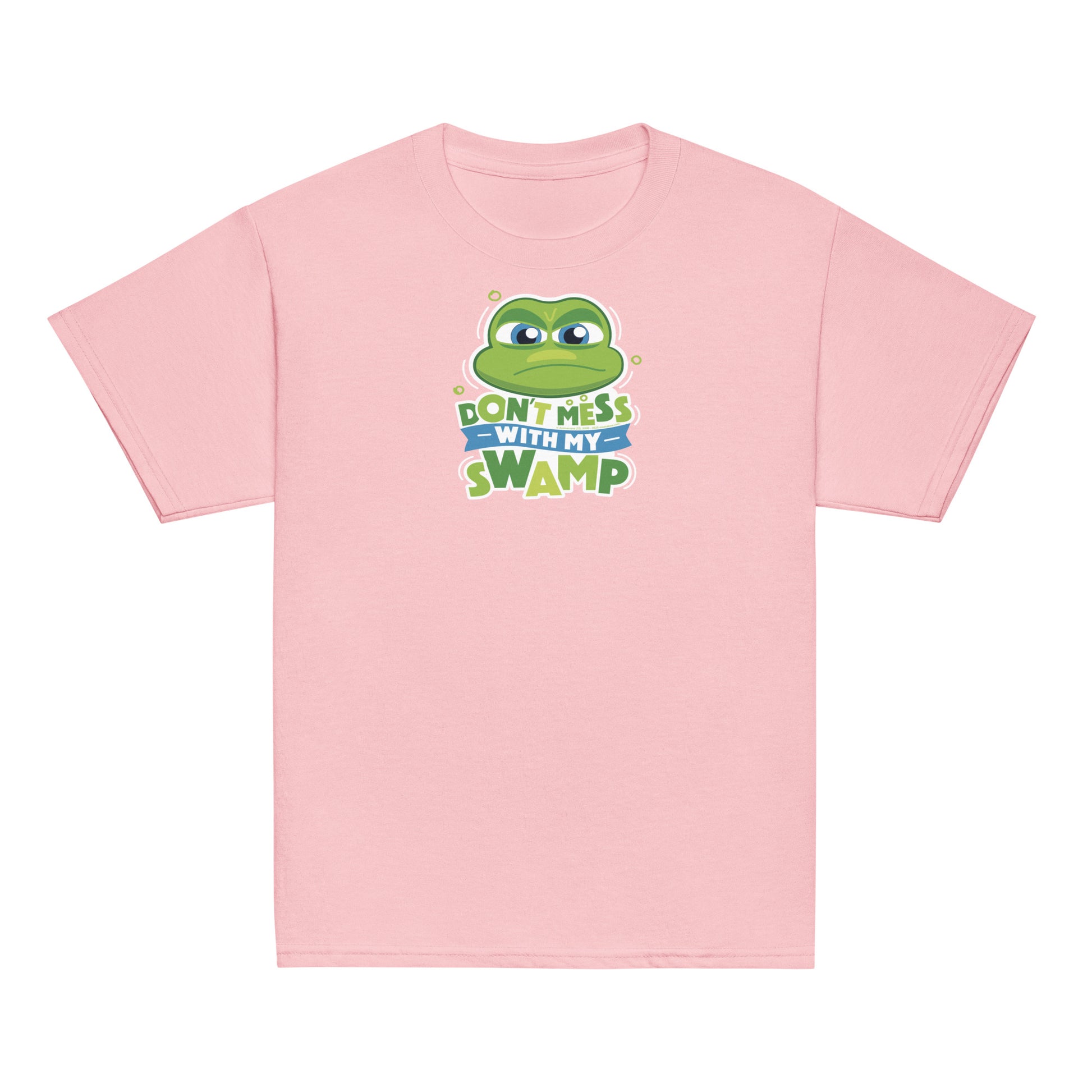 Masha and the Bear Friends My Swamp Youth classic tee Light Pink T-SHIRT