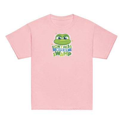 Masha and the Bear Friends My Swamp Youth classic tee Light Pink T-SHIRT