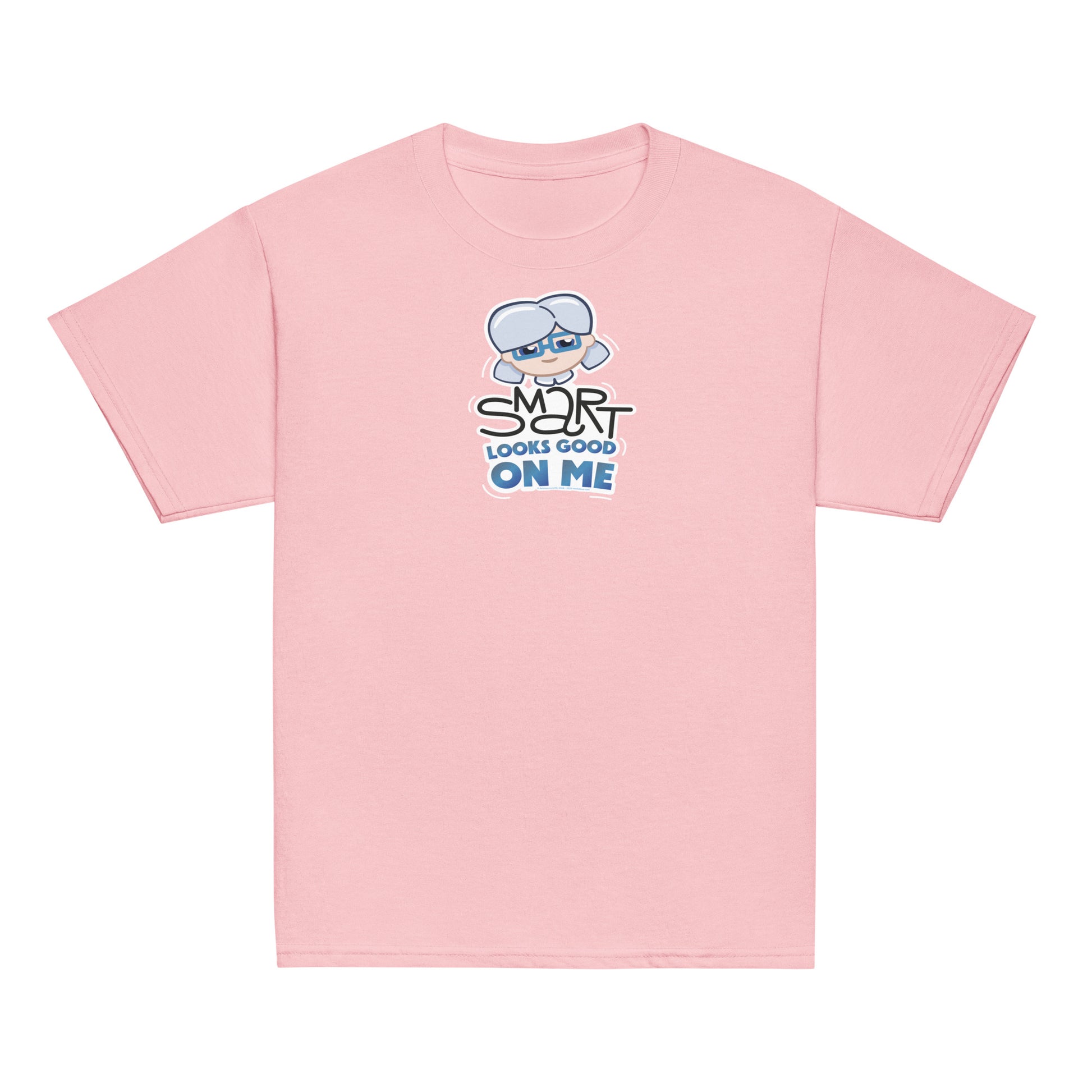 Masha and the Bear Friends Smart Looks Good Youth classic tee Light Pink T-SHIRT
