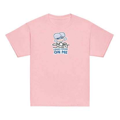 Masha and the Bear Friends Smart Looks Good Youth classic tee Light Pink T-SHIRT