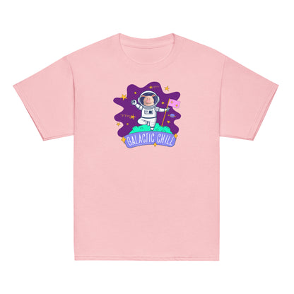 Masha and the Bear Friends Galactic Chill Youth classic tee Light Pink T-SHIRT