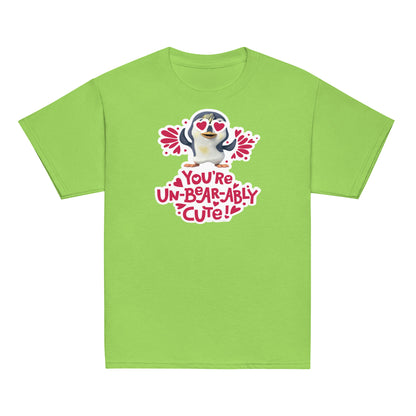 Masha and the Bear Friends Unbearably Youth classic tee Lime T-SHIRT
