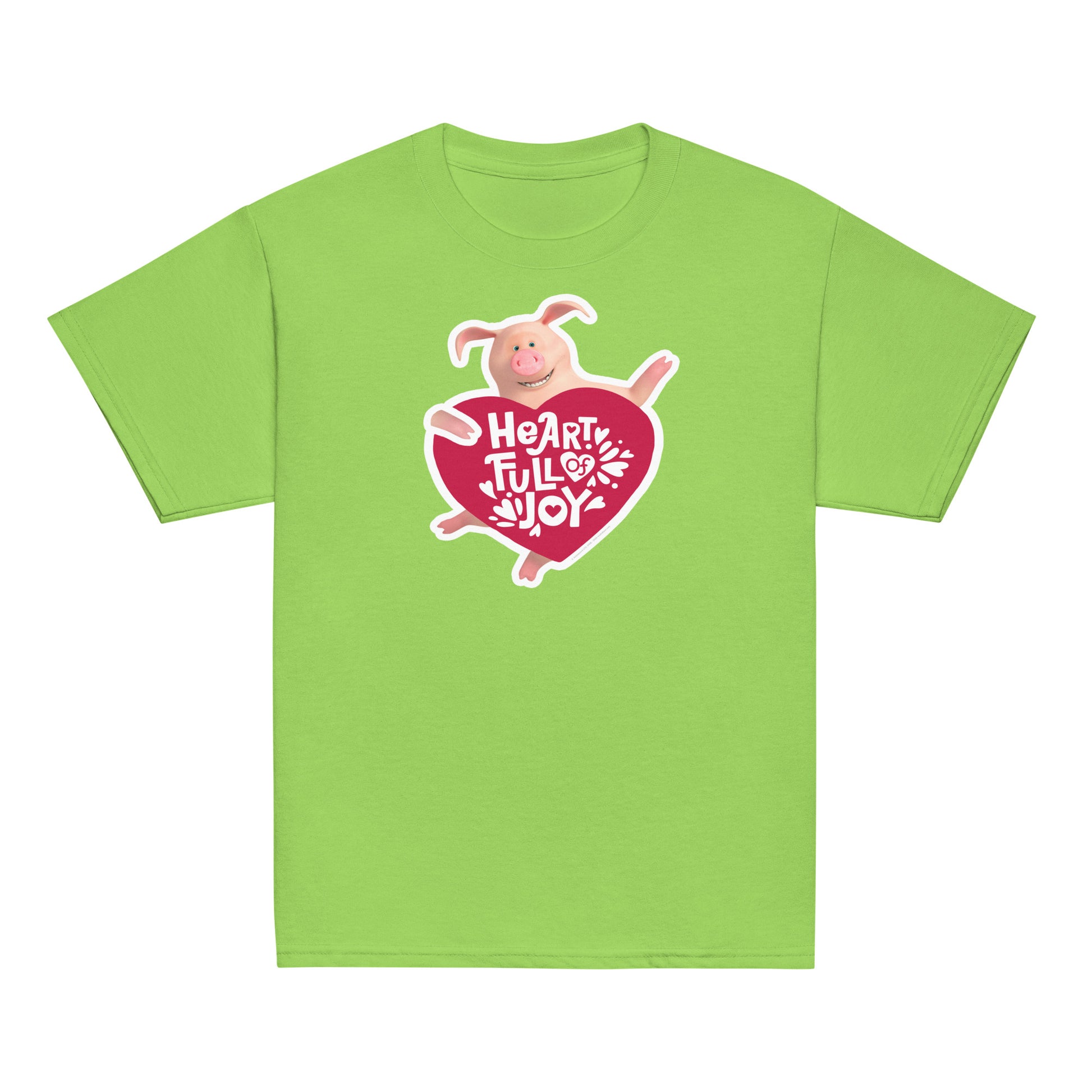 Masha and the Bear Friends Full Of Joy Youth classic tee Lime T-SHIRT