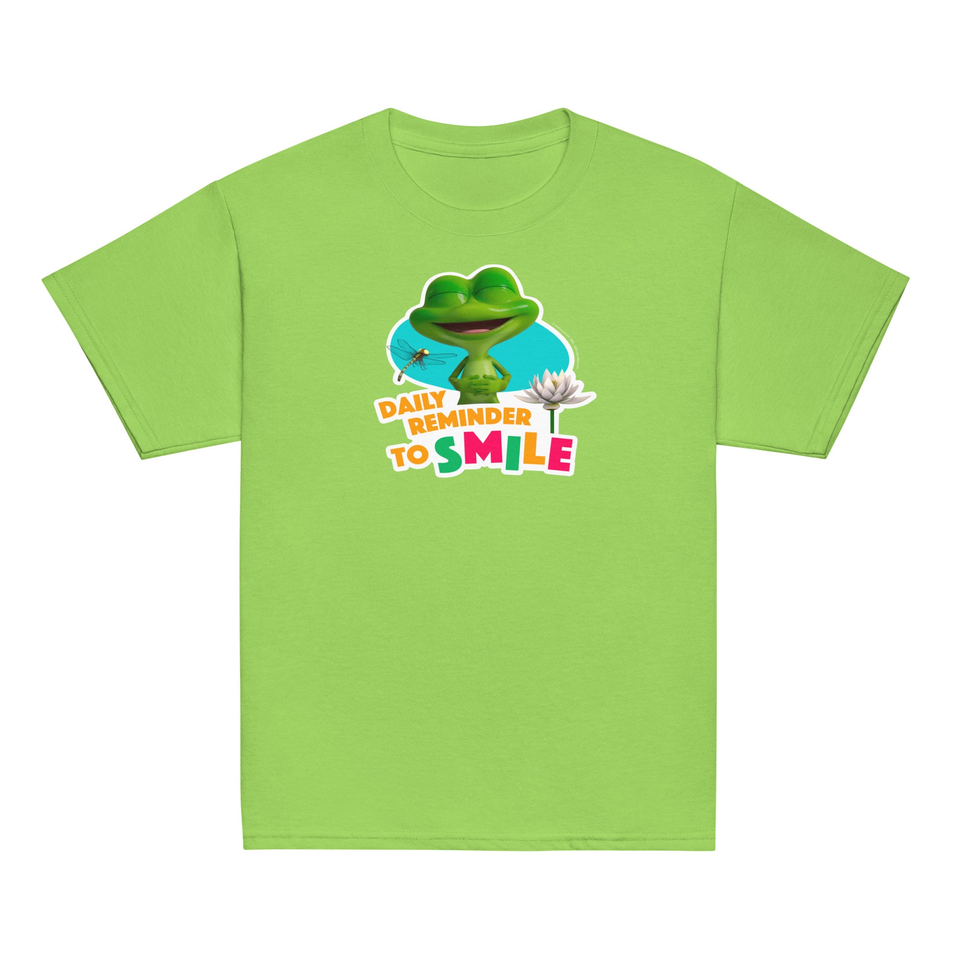 Masha and the Bear Friends Daily Reminder Youth classic tee Lime T-SHIRT