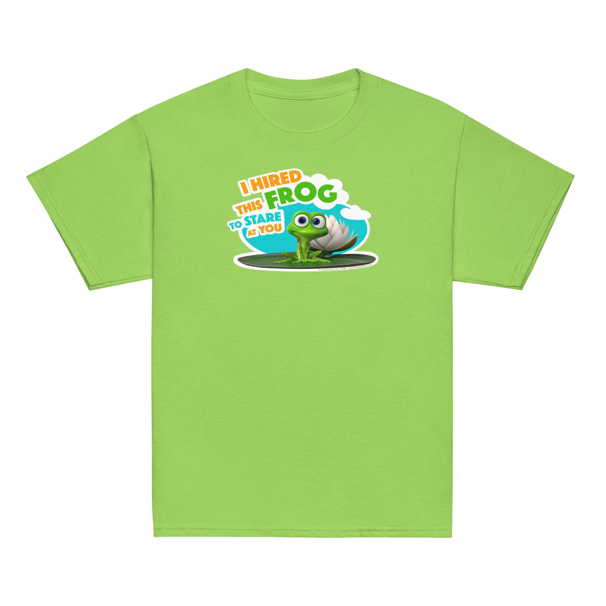 Masha and the Bear Friends Stare At You Youth classic tee Lime T-SHIRT