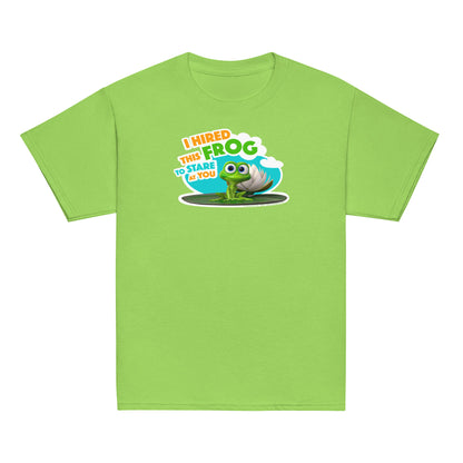 Masha and the Bear Friends Stare At You Youth classic tee Lime T-SHIRT