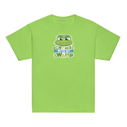 Masha and the Bear Friends My Swamp Youth classic tee Lime T-SHIRT