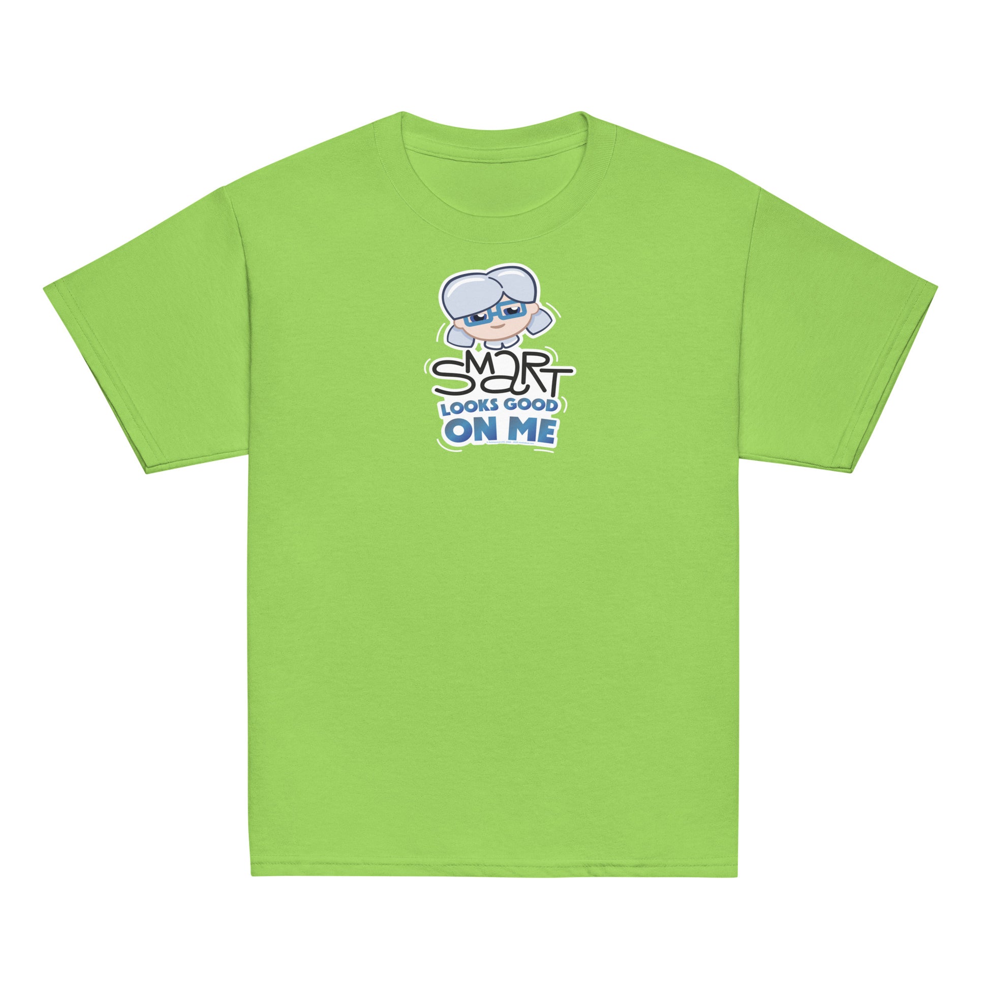 Masha and the Bear Friends Smart Looks Good Youth classic tee Lime T-SHIRT