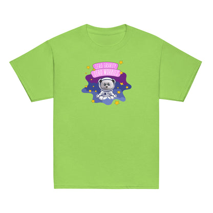 Masha and the Bear Friends Zero Worries Youth classic tee Lime T-SHIRT
